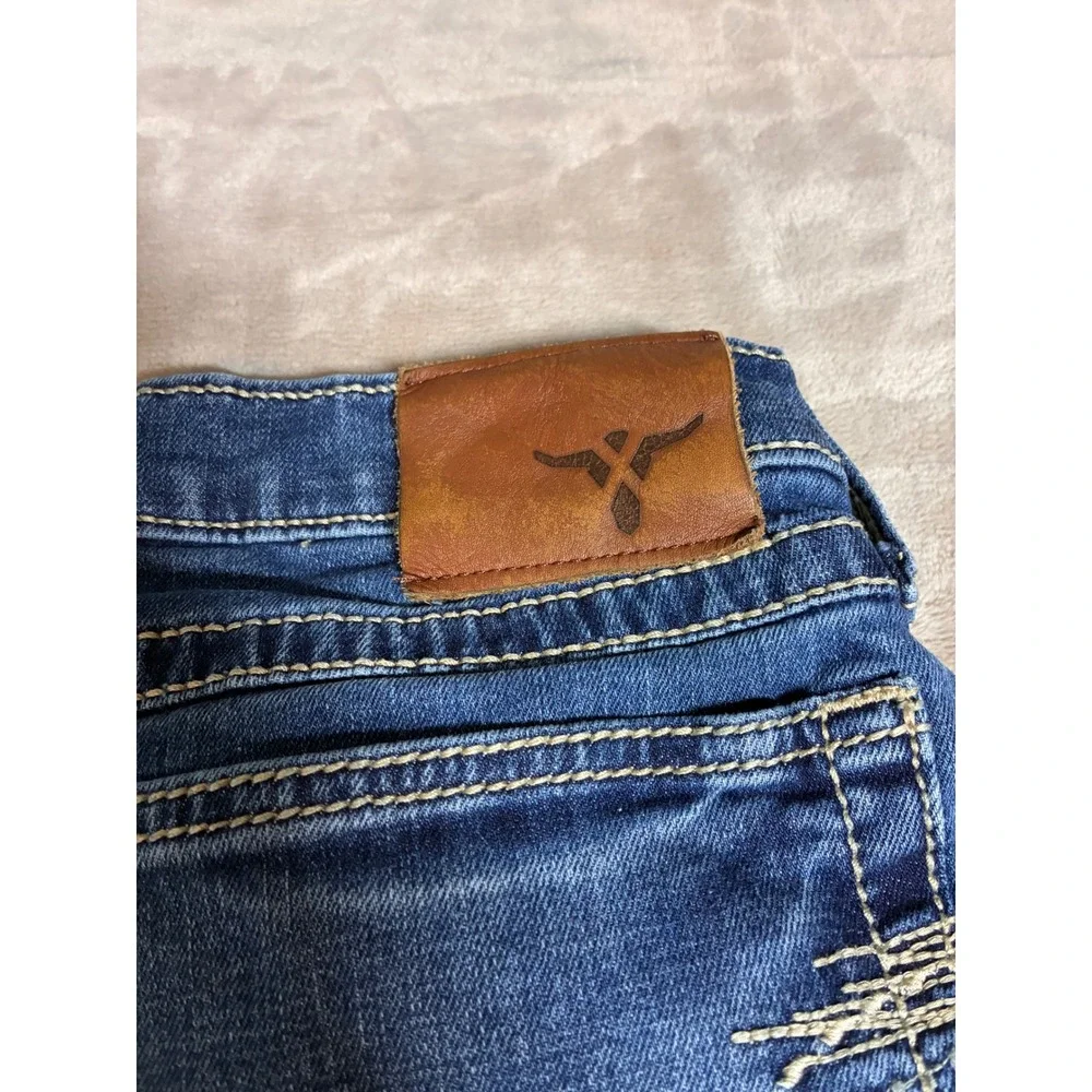 Wrangler 20X Style 42 Vintage Boot Jeans Light Wash Men's 32x34 Western Denim